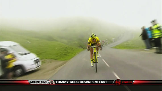 Cycleboredom | Thomas Voeckler Still Descending For The Cameras