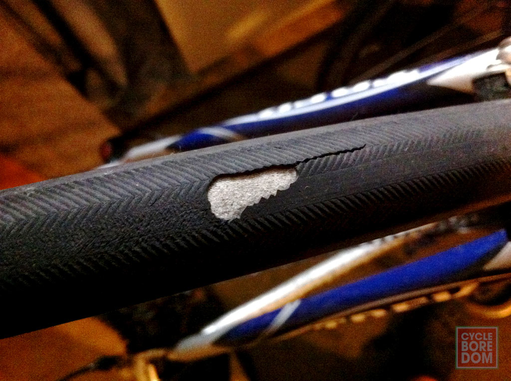 find hole in bike tire