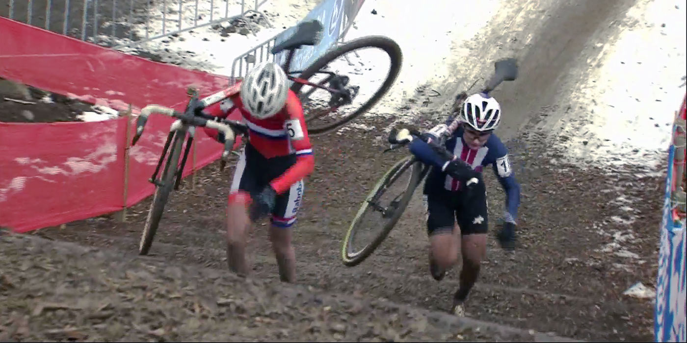 Screencap Recap: 2017 UCI Cyclocross World Championships - Bieles - U23 Women